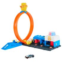 Hot Wheels City Pista Super Delegacia De Polícia - Mattel JBM71