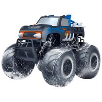 Monstro Truck Pickup 116 à Prova d'Água - Carro RC Anfíbio Controle Remoto - Todoterreno 4WD para Crianças de 4 a 12 Anos,Threeking