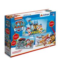 Quebra-Cabeça Progressivo Patrulha Canina 53 peças 3 em 1 Xalingo