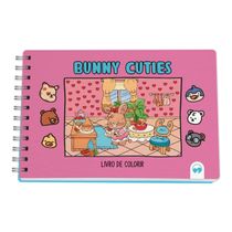 Livro de Colorir - Bunny Cuties (rosa)