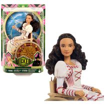 Boneca Wicked Nessarose com Acessórios, Cabelo Cacheado e Visual de Baile, Mattel