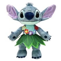 Stitch Aloha Havaiano Pelucia Lilo E Stitch Disney 33cm Fun