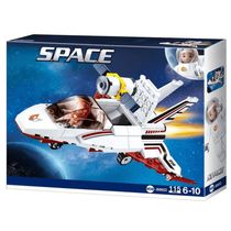 Blocos de Montar Cubic Veículo Interplanetário Saturno - 115 Peças - Multikids