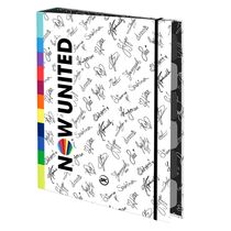 Caderno Argolado - Now United - Branco - +48 Folhas - DAC