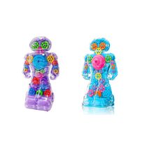Robô com Luzes - Tech Gear Neon Robot - 23 Cm - Sortido - Toyng