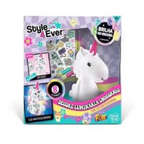 Decore Unicórnio Luminária Brilha No Escuro - Fun F0150-6