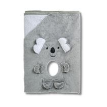 COBERTOR INFANTIL BUDDY COALA CINZA - KIDDO
