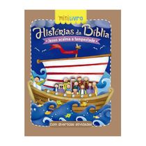Mini livro: Histórias da Bíblia - Jesus acalma a tempestade