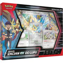 BOX POKEMON - ZACIAN EX DO LUPO 39 CARTAS -  COPAG