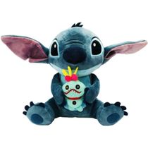 Pelúcia Stitch e Scrump 33cm Original Disney FUN
