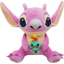 Pelúcia Angel e Scrump 33cm Original Disney FUN