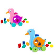 Blocos de Encaixar - Tópi - Pata Bota Ovo - 7 Peças - Sortido - Cardoso