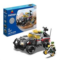 Blocos de Montar Aliança Justiça e Paz Jipe Off-Road 355 Peças Xalingo