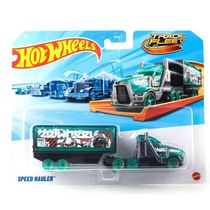 Hot Wheels Caminhão de Corrida Track Fleet - Speed Hauler - Mattel HYT56/JCM66