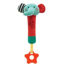 Buzininha Com Mordedor Happy Zoo Elefante +3M Buba