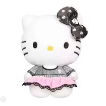 Pelúcia Sanrio Hello Kitty e Friends 20cm Laço Preto Sunny