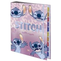 CADERNO ARGOLADO UNIVERSITÁRIO STITCH 4670DAC