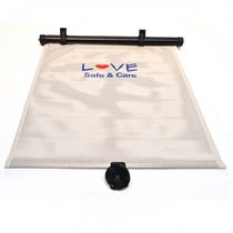 Protetor Solar Automotivo Quebra Sol Carro Retrátil Love