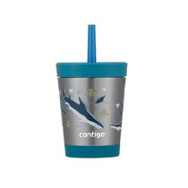 Copo Térmico Inox Kids 354ml  Tubarão Contigo