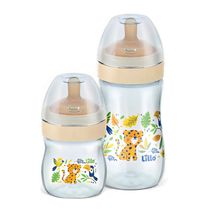 Kit Mamadeira Super Evolution Látex 150ml + 300ml +0m Neutra Lillo