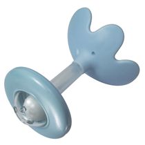 Mordedor Silicone Com Chocalho Azul Kababy