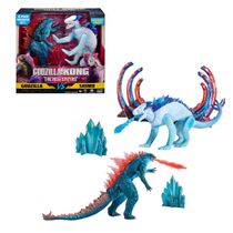 Pack 2 Bonecos Colecionáveis Godzilla x Shimo – Figuras de Batalha Articuladas Sunny 3558, Originais e Licenciadas