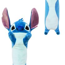 Almofada de Pelúcia Stitch Disney Cushion da Fun – Bicho de Pelúcia Macio, Original, Licenciado e Fofo para Crianças, Quartos e Presentes