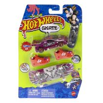 Hot Wheels Skate de Dedo Falcão Roxo e Branco - Mattel