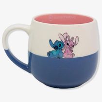 Caneca Maggie 400Ml Stitch E Angel - Zonacriativa 10026383