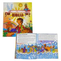 Livro Minha Primeira Bíblia, Vale Das Letras, Ilustrado Capa Dura Infantil