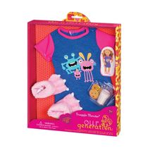 Camisão de Pijama com Pantufas Our Generation Candide 	0261