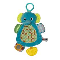 Mordedor Elefante Sensorial Com Atividades 35Cm Love