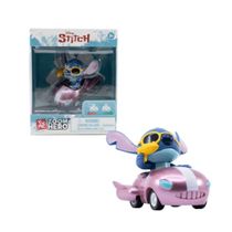 Boneco Stitch Carrinho Rosa Yume Zoom Sunny | Estilo, Cor e Diversão para Fãs da Disney em Aventuras Sobre Rodas