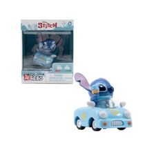 Boneco Stitch Carrinho Verde Água Yume Zoom Sunny | Fofo, Colorido e Ideal para Fãs da Disney e Corridas Cheias de Estilo