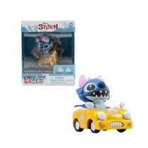 Boneco Stitch Carrinho Dourado Yume Zoom Sunny | Divertido, Estiloso e Perfeito para Fãs da Disney e Aventuras Sobre Rodas