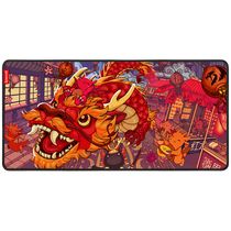 Mousepad Gamer Redragon Flick XL Special Edition, Festival do Dragão, 900x400mm, Vermelho