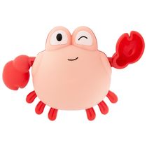 Brinquedo De Dar Corda Caranguejo Feminino Pimpolho - Laranja