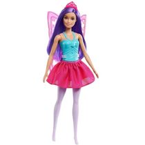Barbie Fadas Mágicas com Cabelo Roxo - Mattel