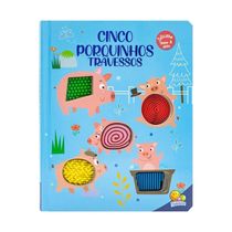 Esconde-Esconde animado! Toque & Sinta:Cinco Porquinhos