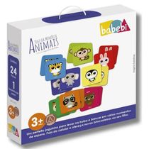 Joguinho de Bolsa: Jogo da Memoria Animais - Babebi