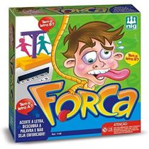 Jogo da Forca c/ Bonecos de Plástico Nig