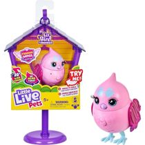 Little Live Pets Passarinho na Gaiola Princess Polly FUN