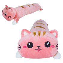 Pelúcia Almofada Molly Fofy Toys Rosa | Super Macia, Delicada e Ideal para Abraçar, Decorar e Surpreender com Carinho