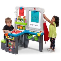 Cavalete Infantil para Artes e Ofícios, Quadro de Atividades de Dois Lados, Ideal para Crianças a Partir de 3 Anos, Step2