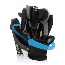 Cadeirinha de Carro Giratória Evenflo Revolve360 Extend All-in-One com Capa de Limpeza Rápida - Cinza Revere