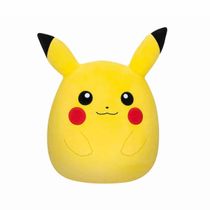 Pelúcia Squishmallows Pokémon Pikachu Sunny 3567 – Bicho Fofo e Colecionável com Toque Super Macio para Fãs de Todas as Idades