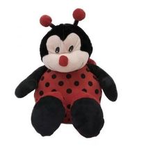 Joaninha Com Capuz Em Pelucia 36cm Fofy