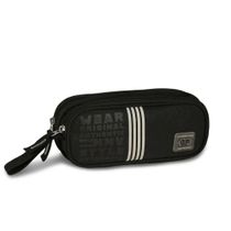 ESTOJO DUPLO ESCOLAR PRETO MF23050