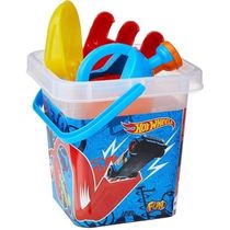 Brinquedo Baldinho De Praia Infantil Hot Wheels Da Fun 82746