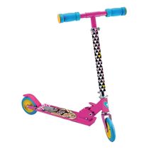 Boneca Barbie Patinete Infantil 2 Rodas Malibu Fun Cor Rosa